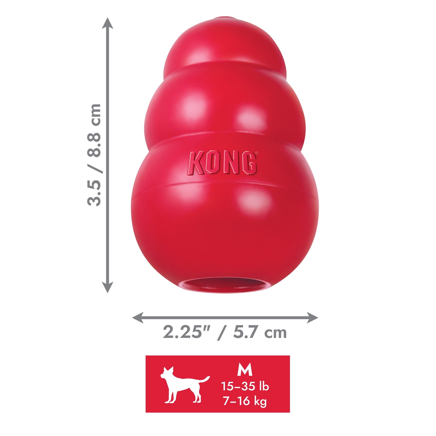 ® Classic Stuffable Dog Chew Toy, Medium